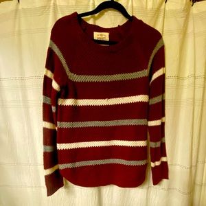 Striped sweater, SO brand, size medium, Christmas Sweater